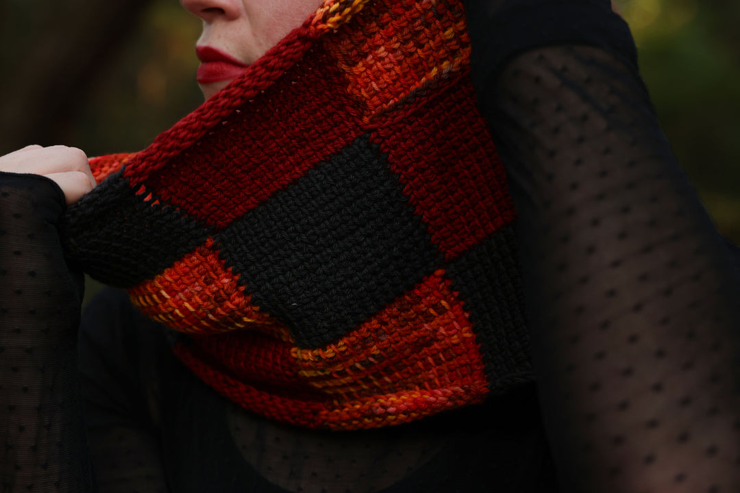 Spirited Away Tunisian Crochet Cowl Kit