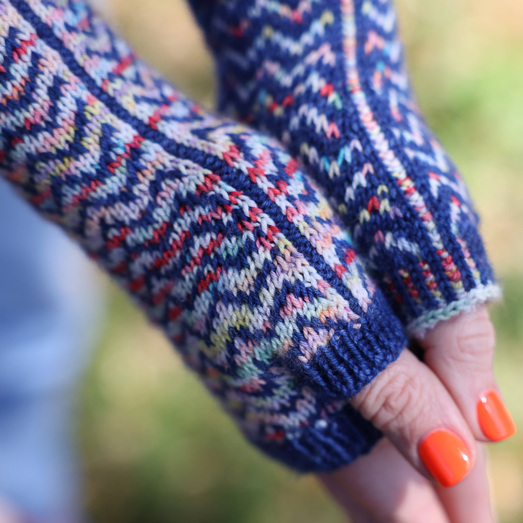 Because Rainbows Mitt Pattern