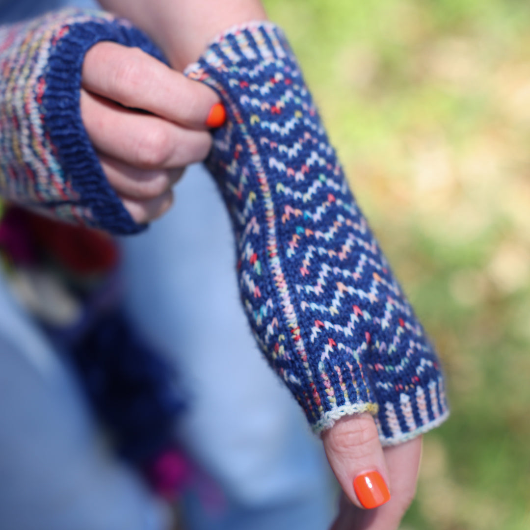 Because Rainbows Mitt Pattern