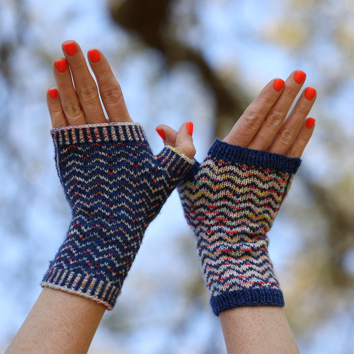 Because Rainbows Mitt Pattern