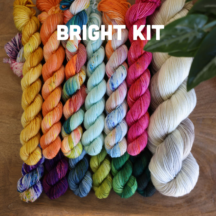 Prism Path Shawl Knit Kit