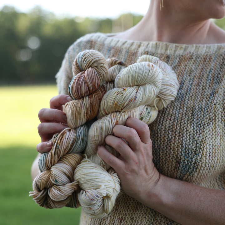 Champagne Shards Knit Pattern & Kit