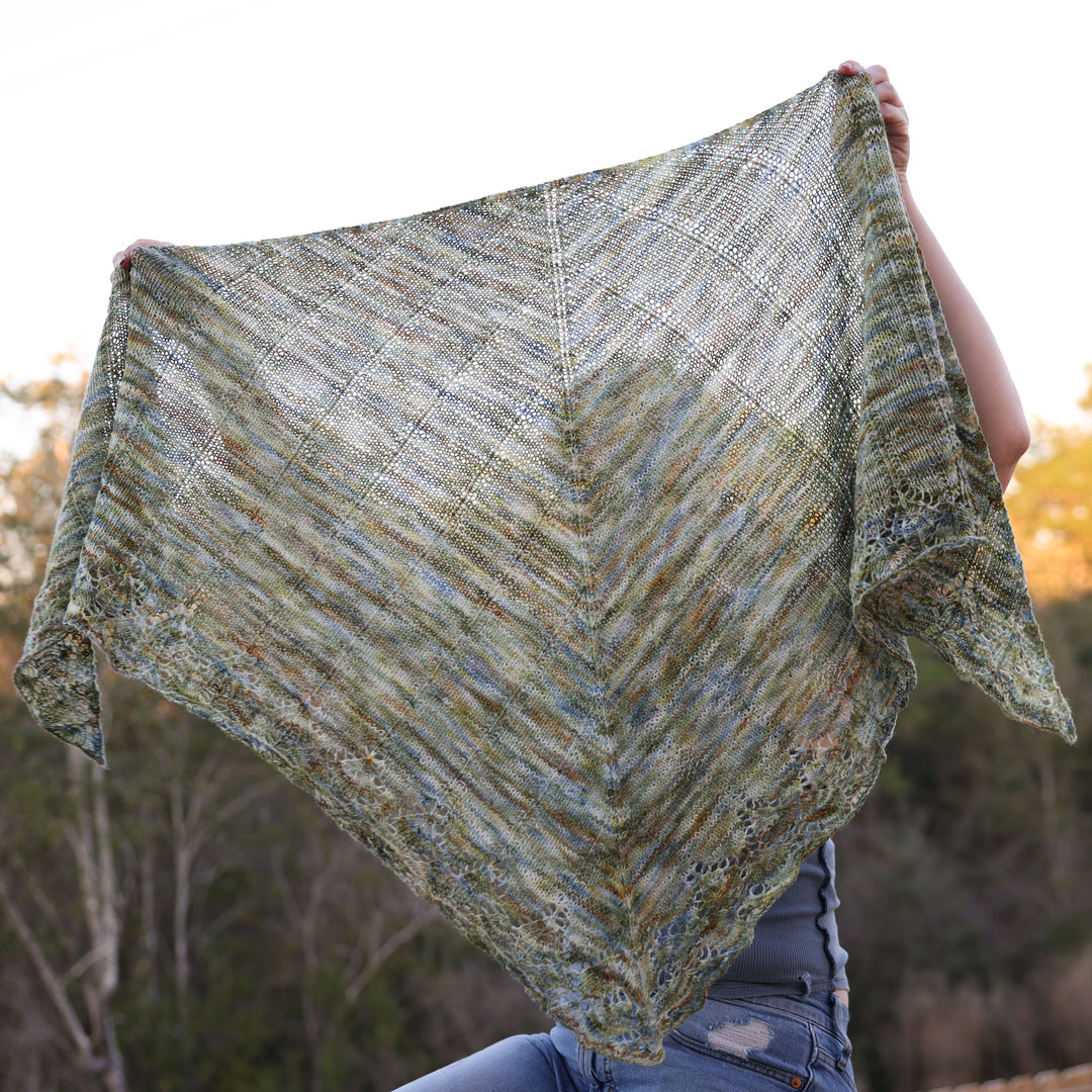 Plant Lady Shawl Knit Pattern