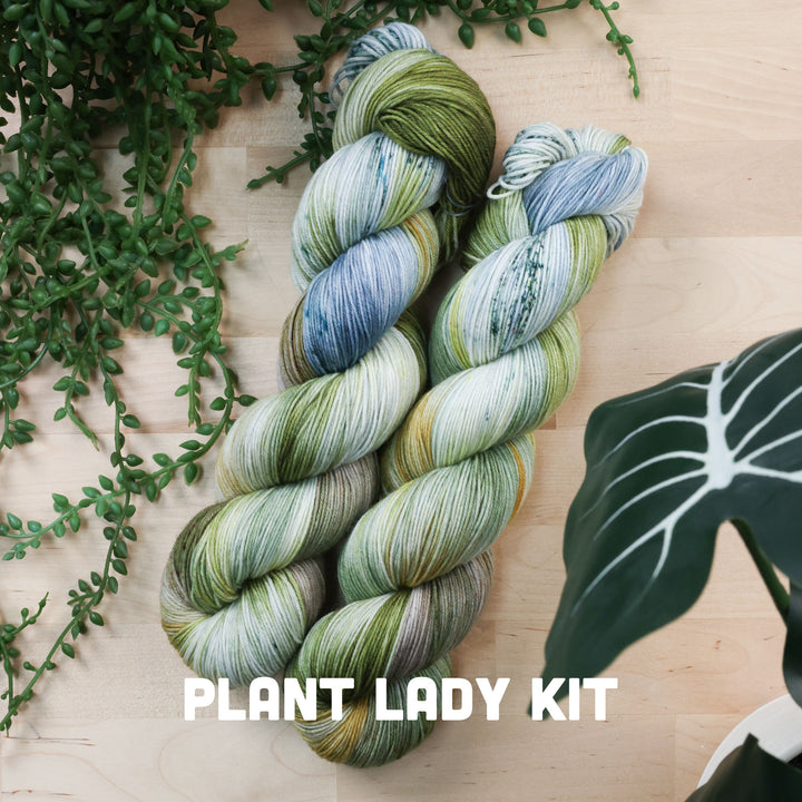 Plant Lady Shawl Knit Kit