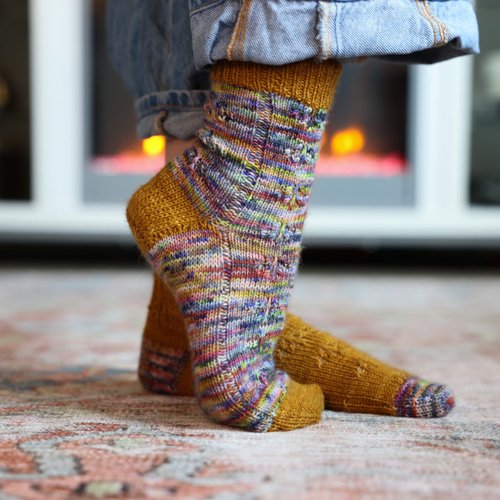 Quietstep Sock Knit Pattern