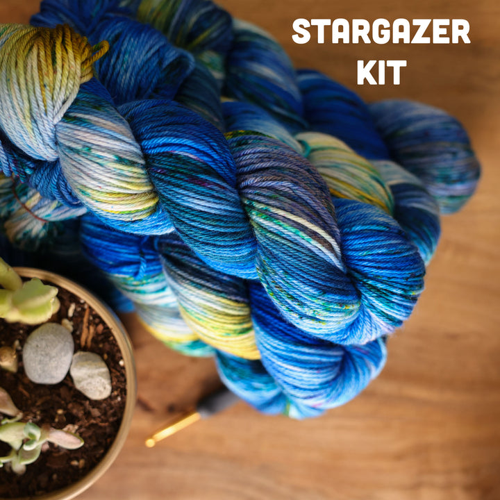 Impressions Pullover Crochet Pattern & Yarn Kit