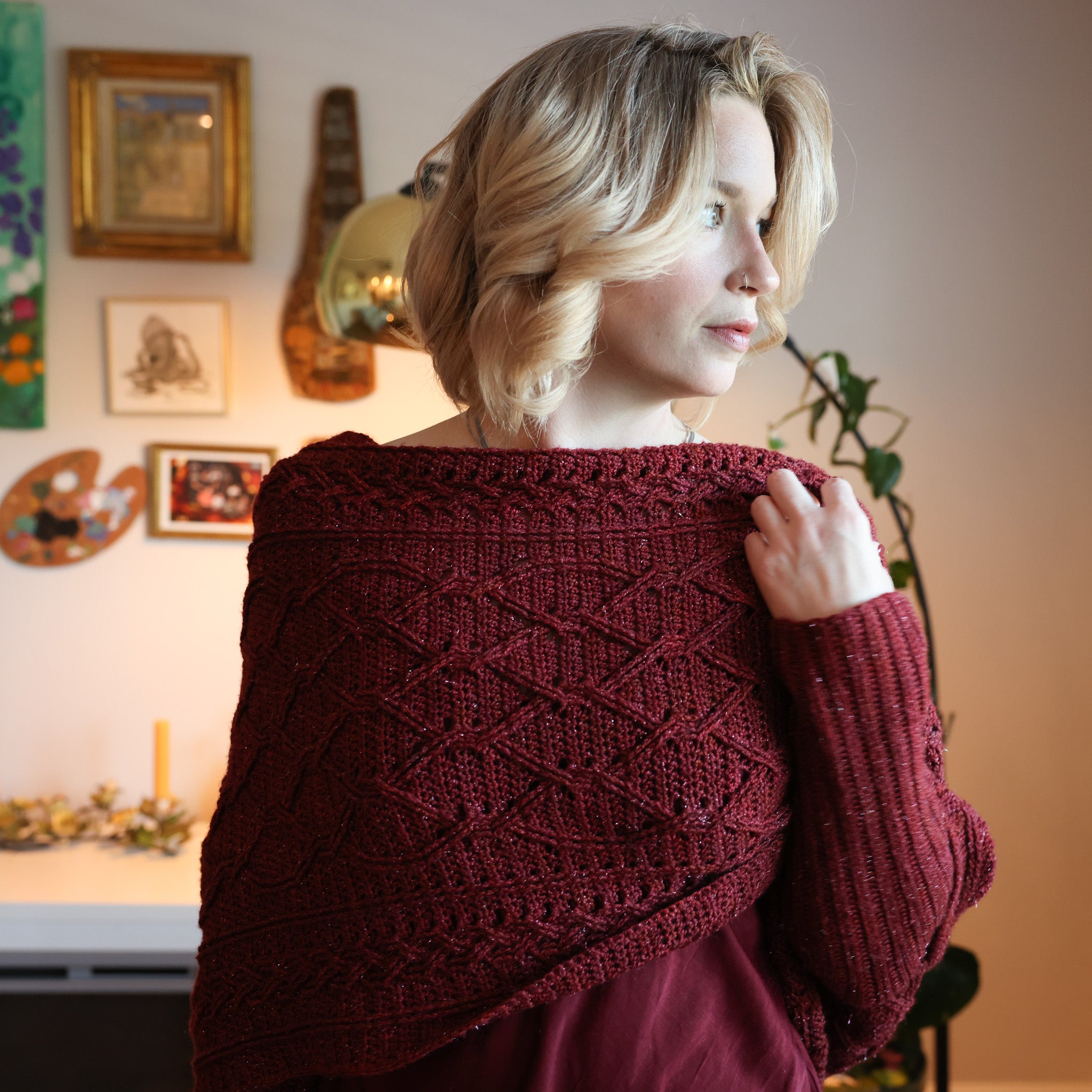 Niamh Sweater Scarf Crochet Pattern – Bad Sheep Yarn