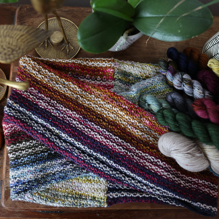 Trifle Knit Cowl Pattern Kit