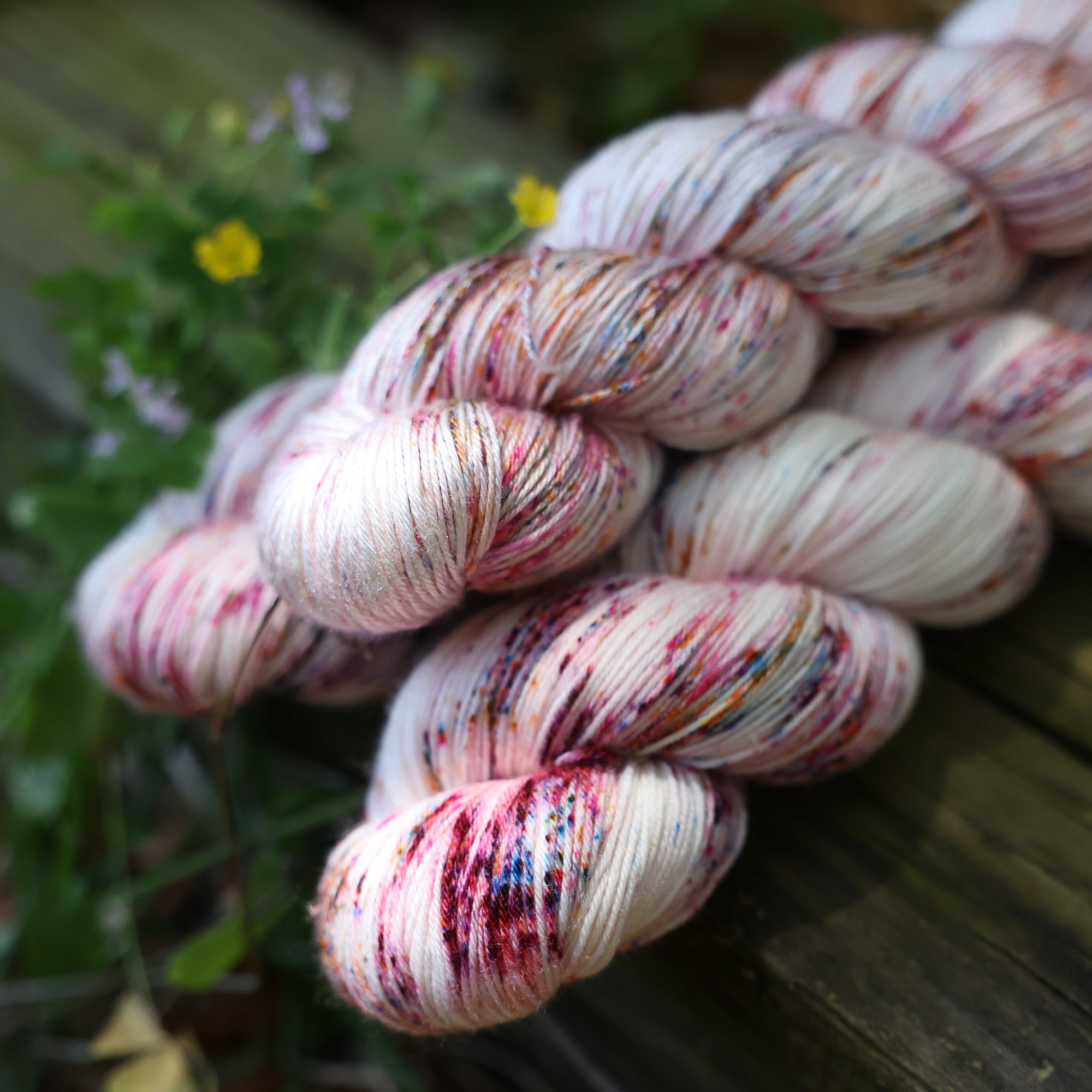 トップス Flower Bond Yarn Harness Wildflower Patch – Bad Sheep Yarn