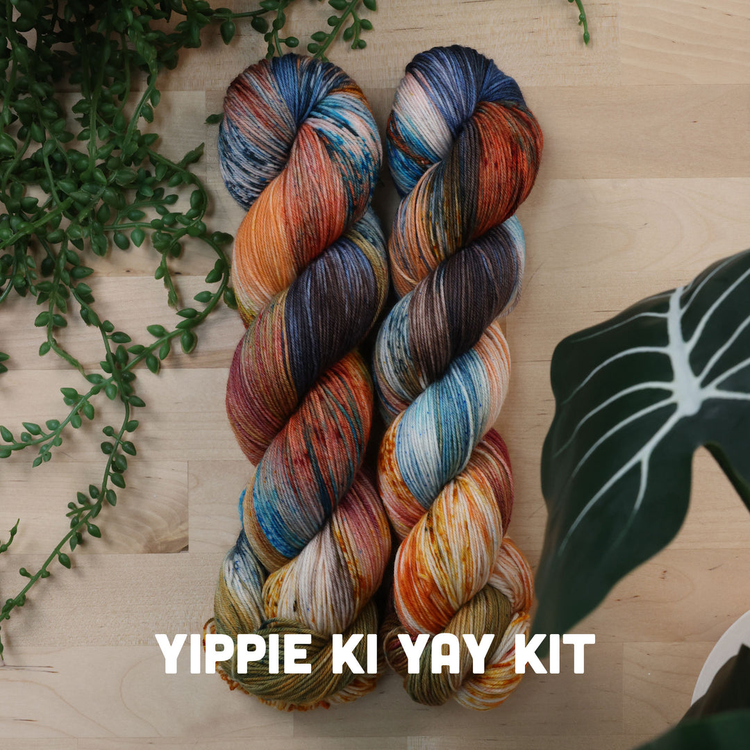 Plant Lady Shawl Knit Kit