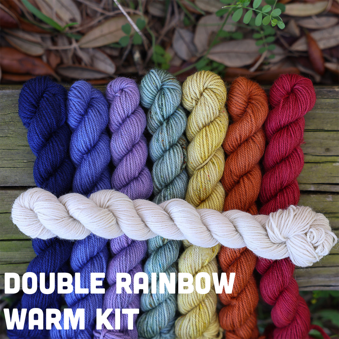 Because Rainbows Mitt Pattern & Yarn Kit