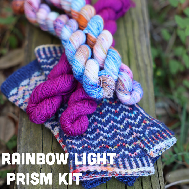 Because Rainbows Mitt Pattern & Yarn Kit
