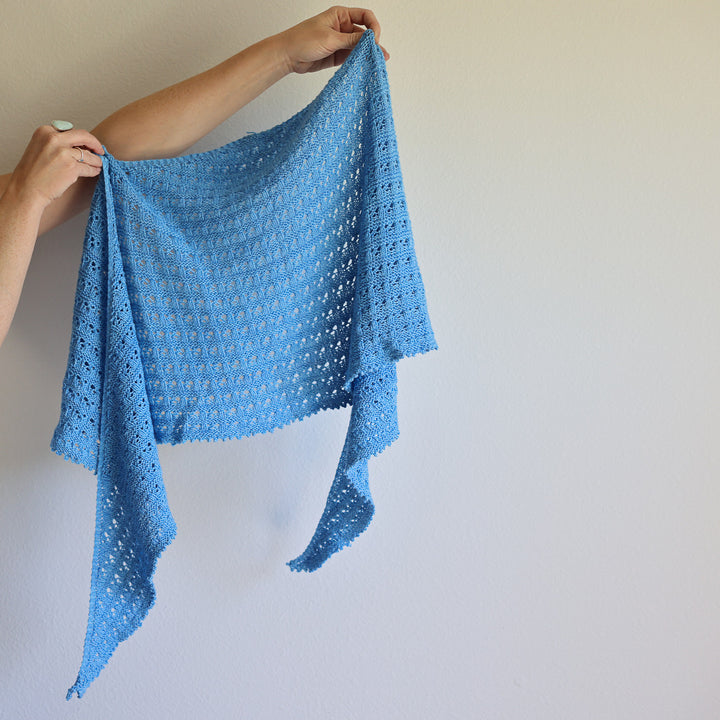 Dusk in the Desert Knit Shawl Pattern