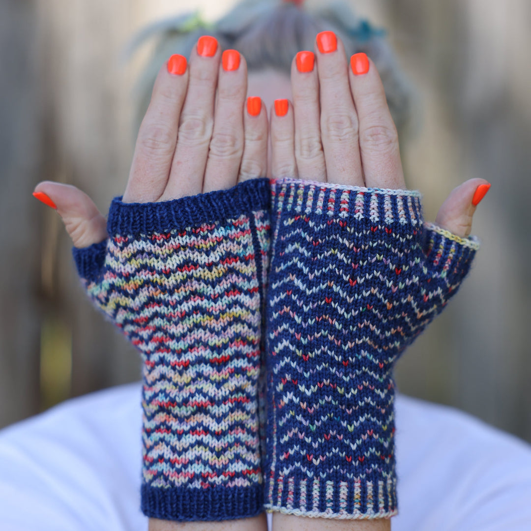 Crafting Options for the Because Rainbows Mitts