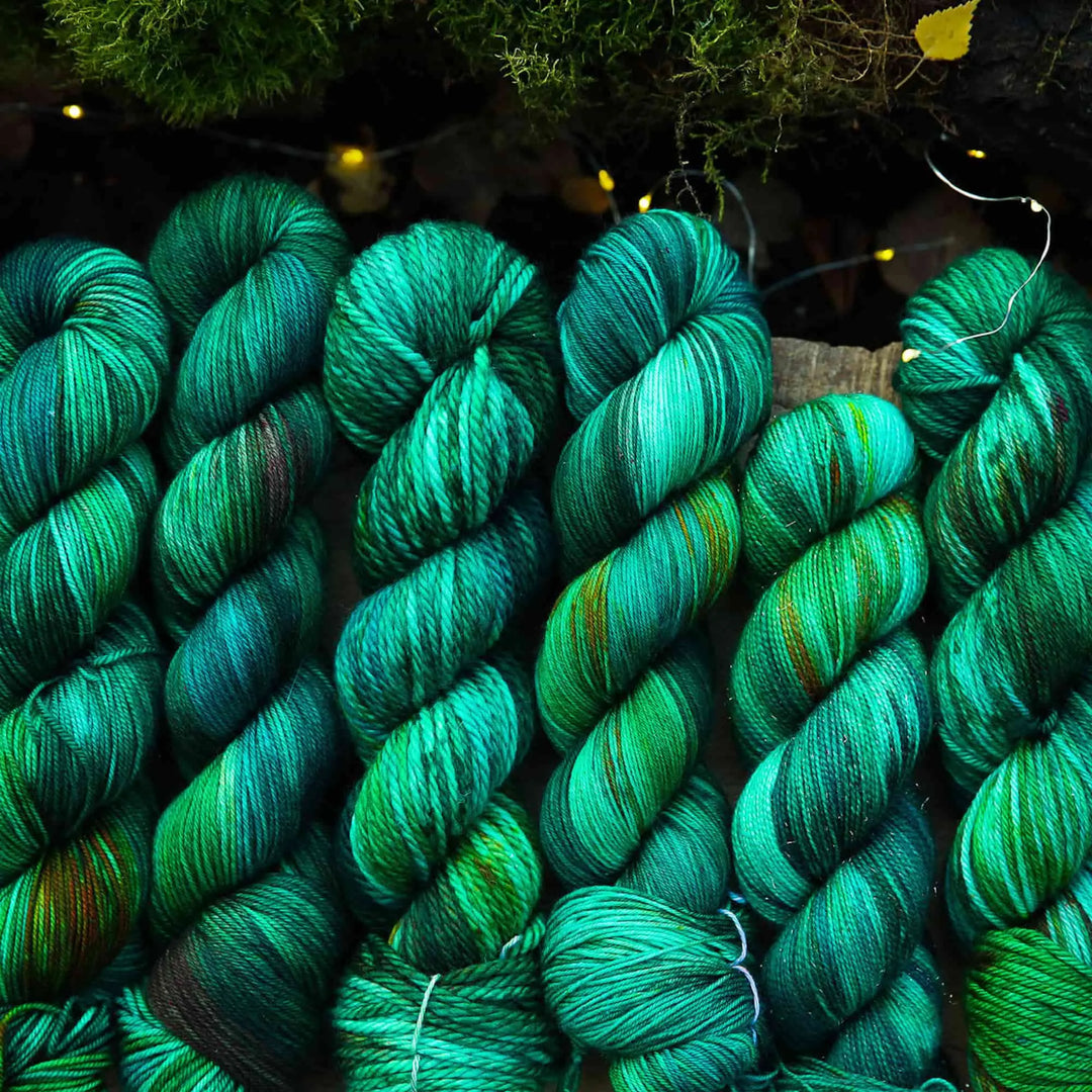 Hand-Dyed Green Yarn: A Guide to Our Signature Greens