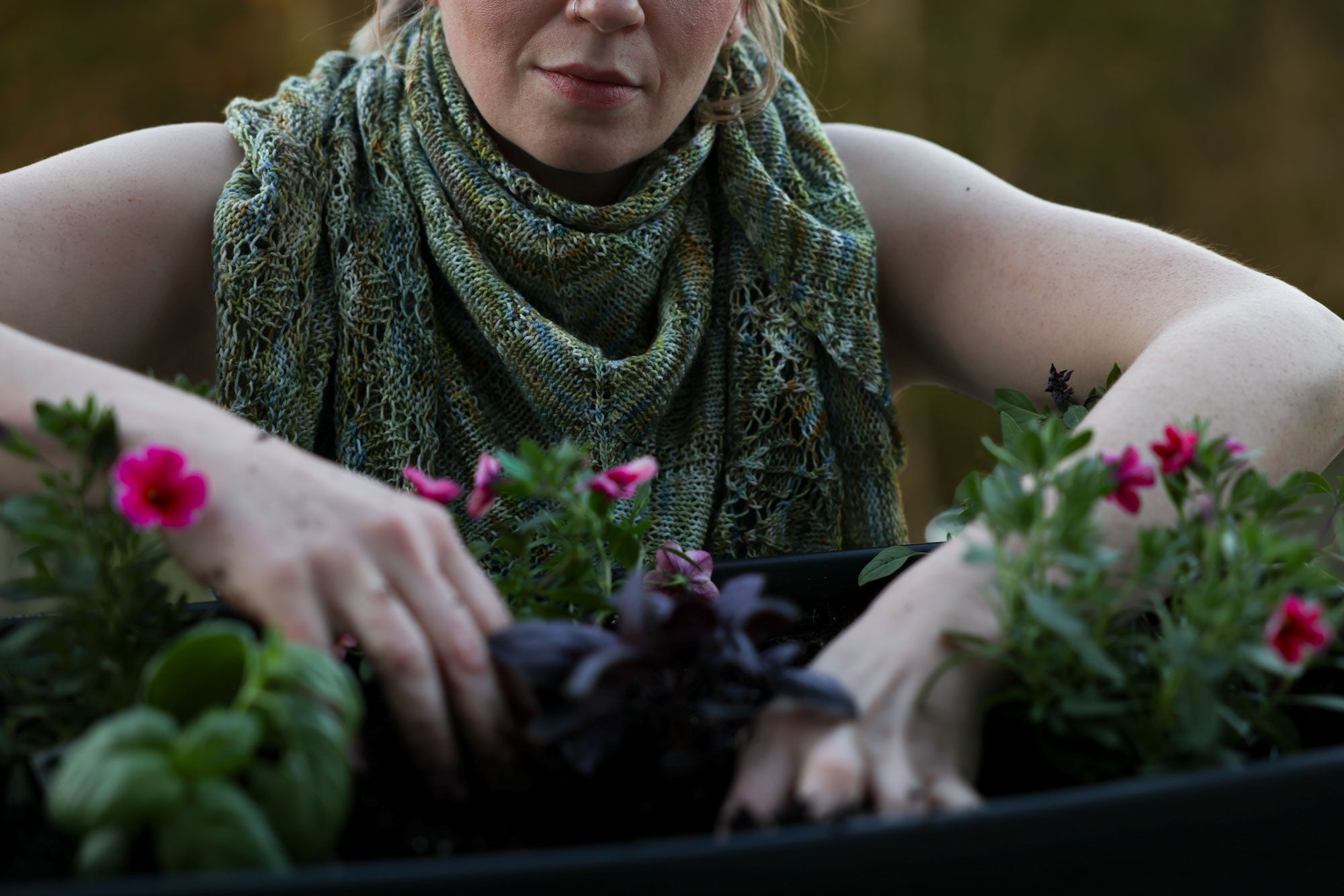 Plant Lady Shawl