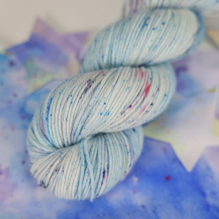 Hand-Dyed Rainbow Yarn