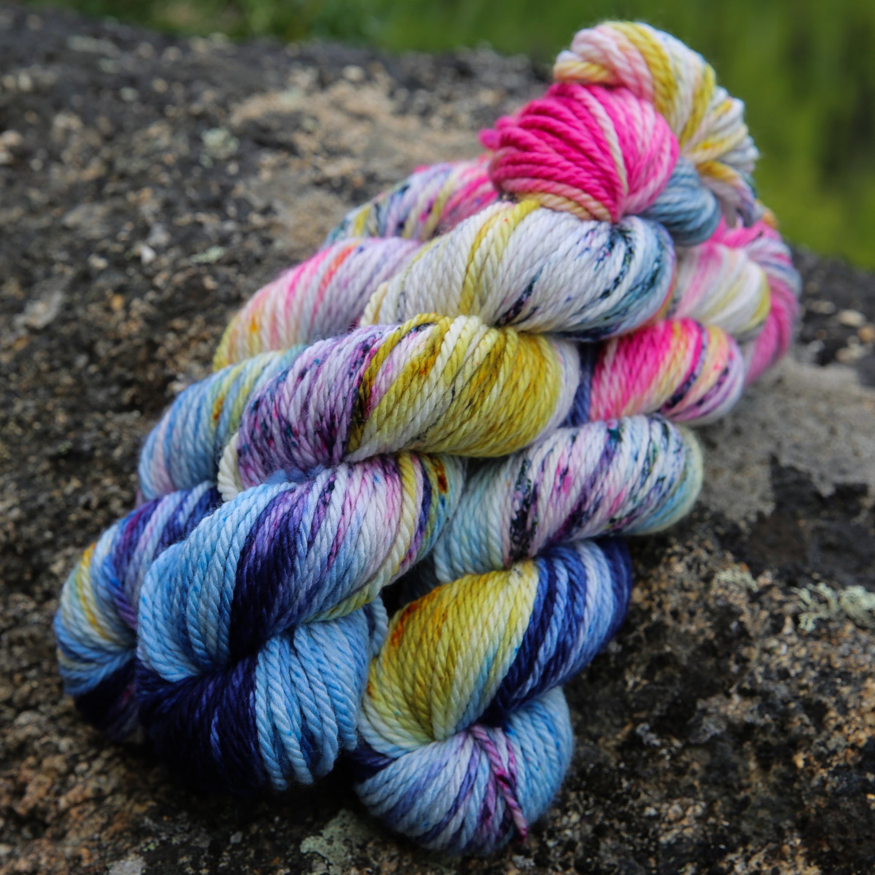 20 Acrylic Yarn Skeins - 438 Yards Multicolored Yarn in Total