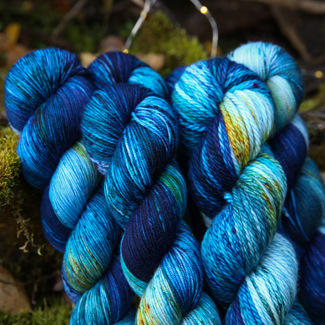 Fantasy Dyed 100g Wool Yarn Hand Crochet Yarn Knitting Soft Alpaca