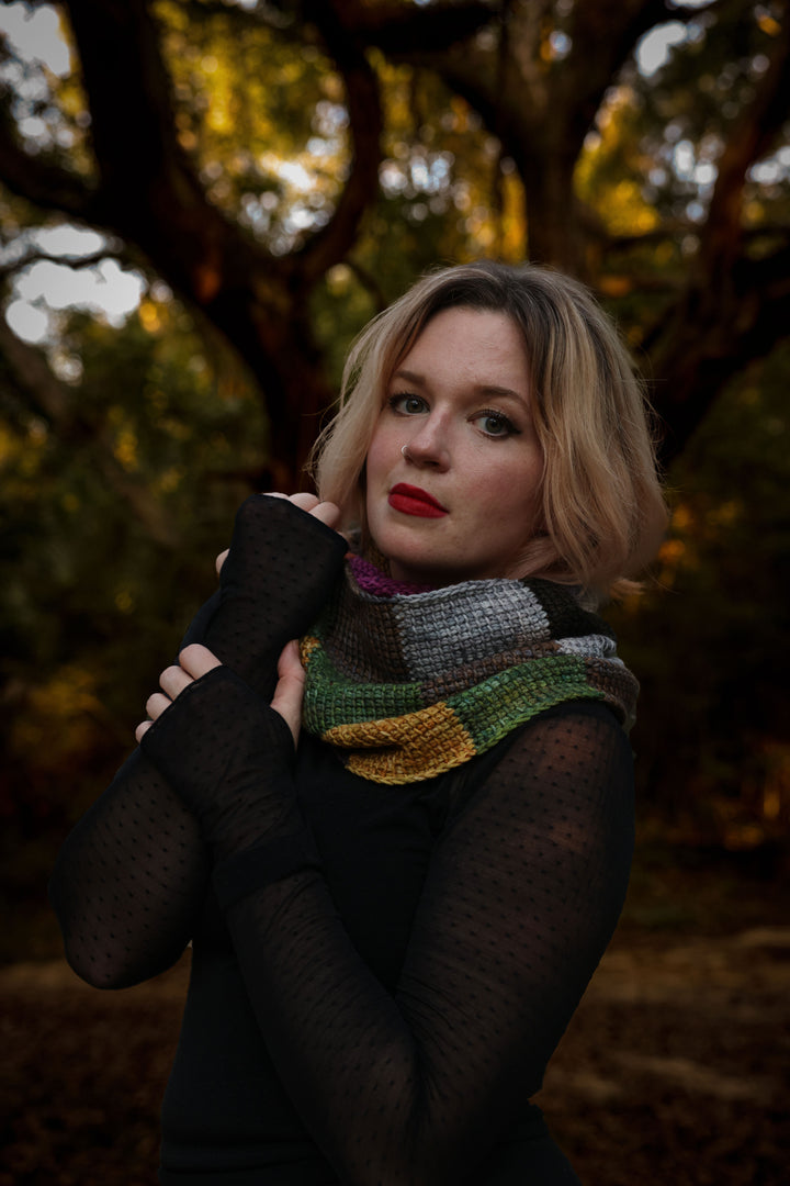 Spirited Away Tunisian Crochet Cowl Pattern