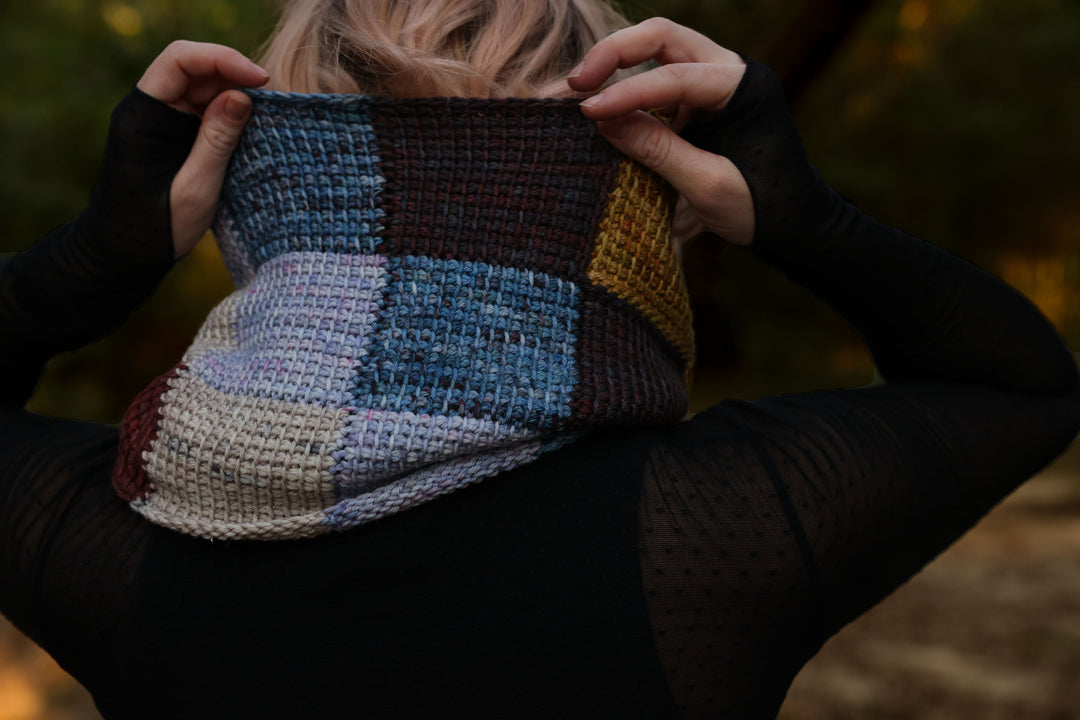 Spirited Away Tunisian Crochet Cowl Pattern