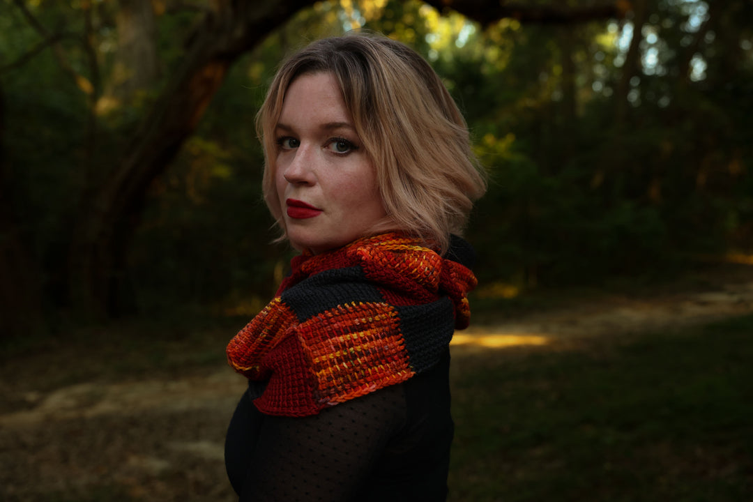 Spirited Away Tunisian Crochet Cowl Pattern