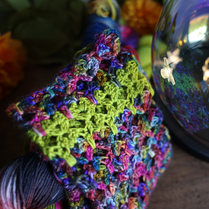Cat Walk Socks Crochet Pattern and Yarn Kit