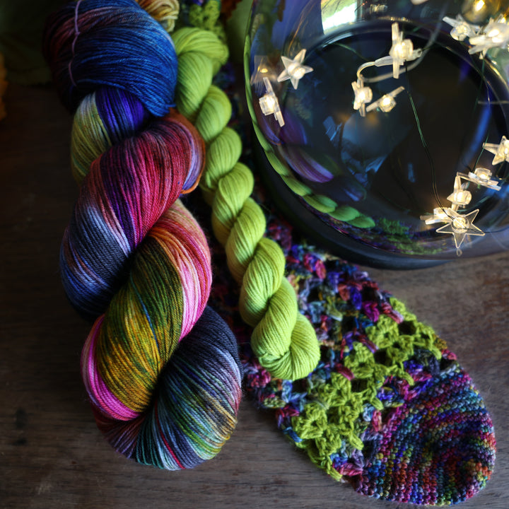 Cat Walk Socks Crochet Pattern and Yarn Kit