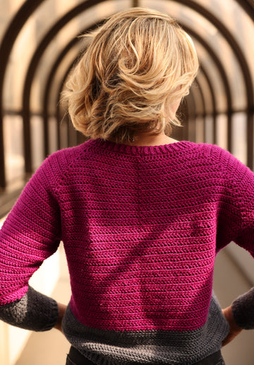 Impressions Pullover Crochet Pattern