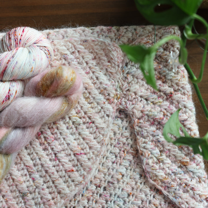 Grainline Bias Cowl Crochet Pattern