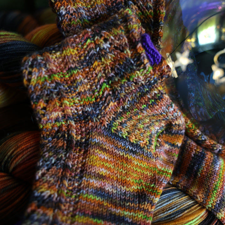 Spindle &amp; Spell Socks Knit Pattern