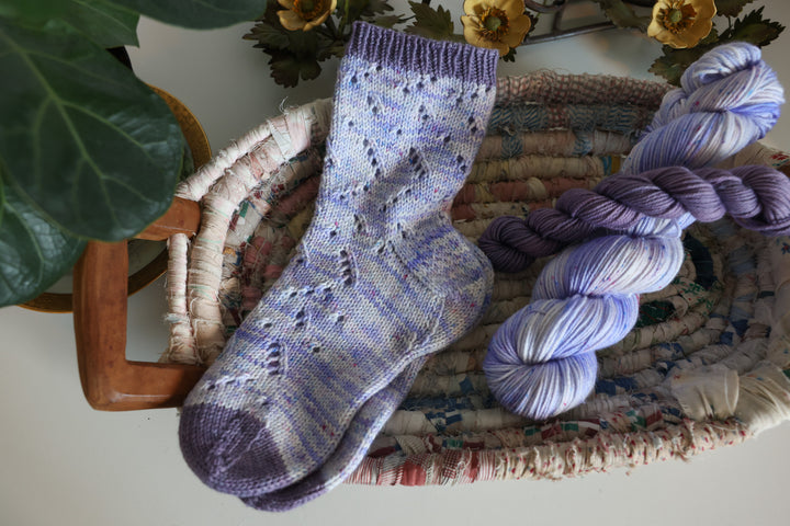 Between Showers Socks Knit Pattern &amp; Yarn Kit