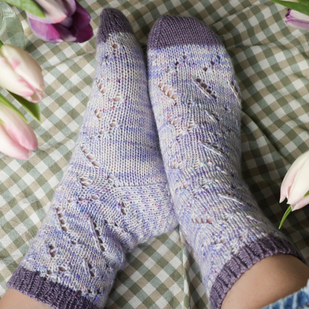 Between Showers Sock Knit Pattern