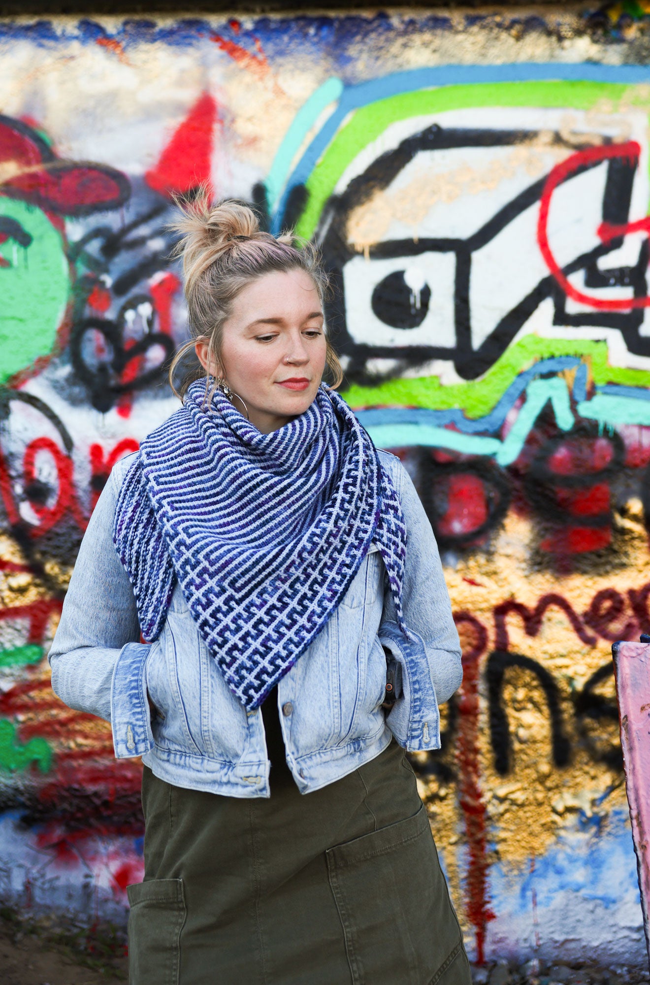 Calliope Shawl Tunisian Crochet Pattern – Bad Sheep Yarn