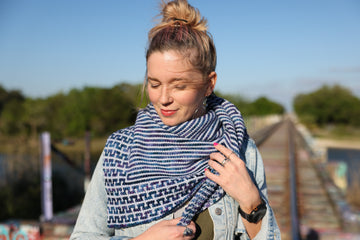 Calliope Shawl Tunisian Crochet Pattern