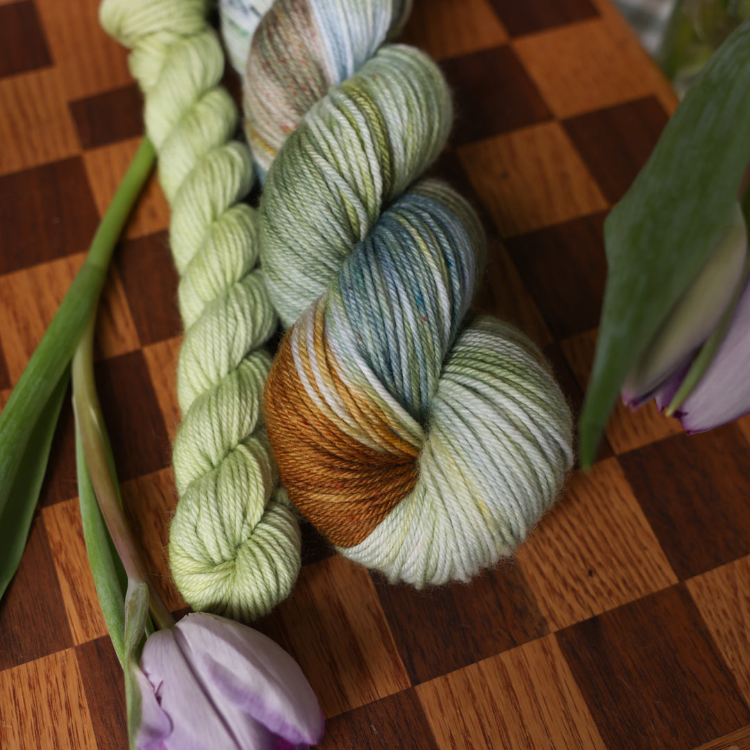 Between Showers Socks Knit Pattern & Yarn Kit