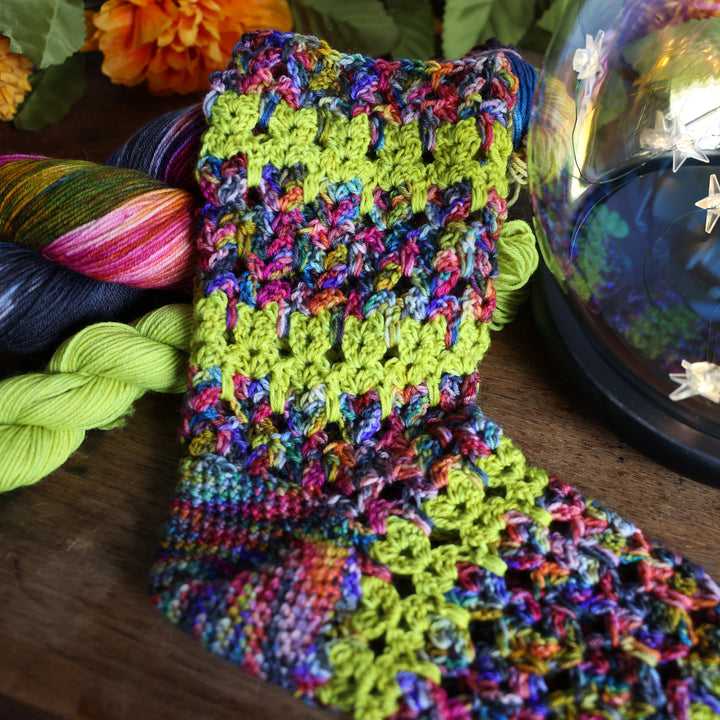 Cat Walk Socks Crochet Pattern