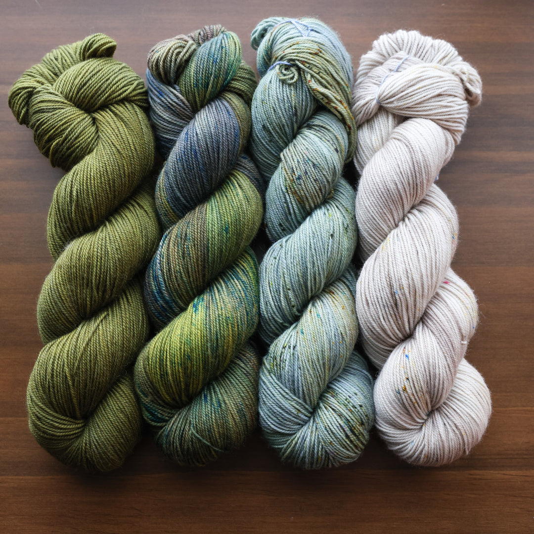 Dustwoven Shawl Crochet Pattern and Yarn Kit