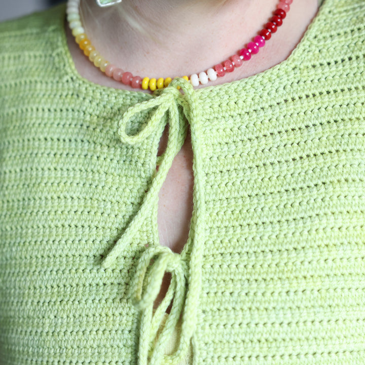 Clover Ties Tank Crochet Pattern