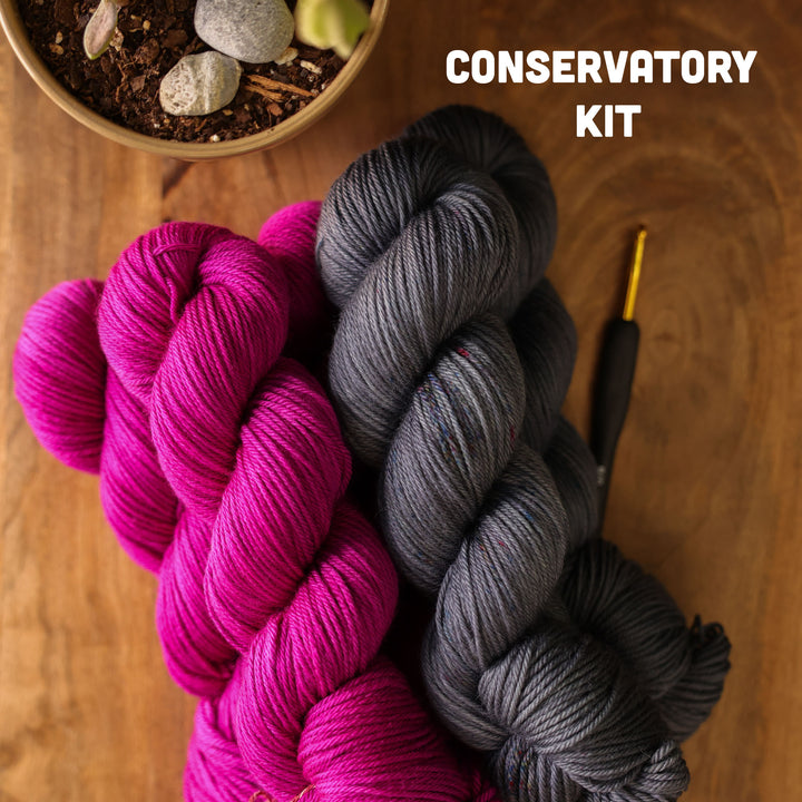 Impressions Pullover Crochet Pattern & Yarn Kit