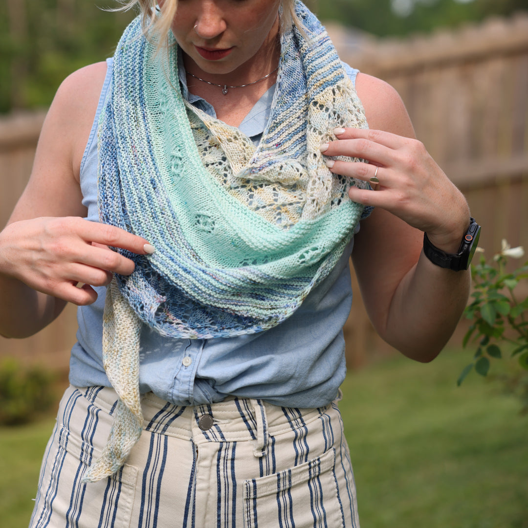 Cove Tide Shawl Knit Pattern