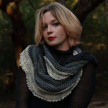 Whispering Hollow Knit Cowl Pattern