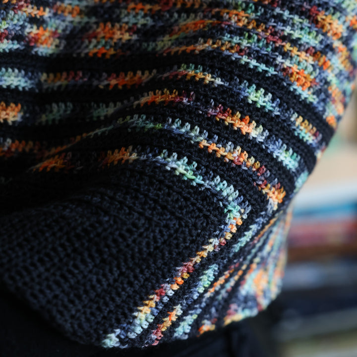 Dustwoven Shawl Crochet Pattern and Yarn Kit