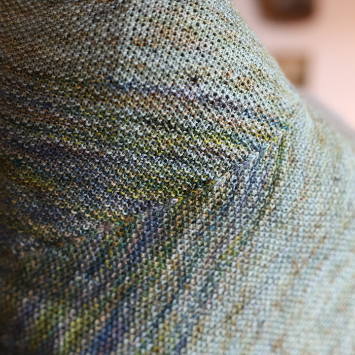 Dustwoven Shawl Knit Pattern & Yarn Kit
