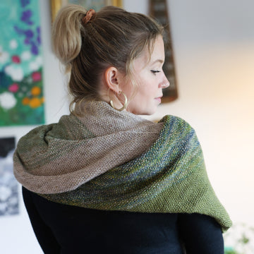 Dustwoven Shawl Knit Pattern