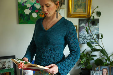 Elm Lace Pullover Knit Pattern & Kit