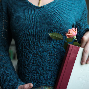 Elm Lace Pullover Knit Pattern & Kit