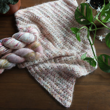 Grainline Bias Cowl Crochet Pattern