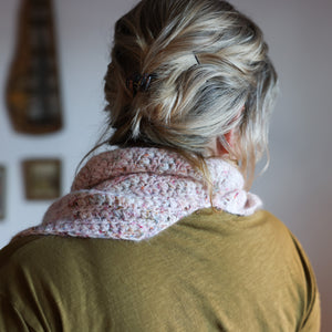 Grainline Bias Cowl Crochet Pattern