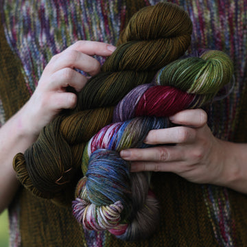 Champagne Shards Knit Pattern & Kit